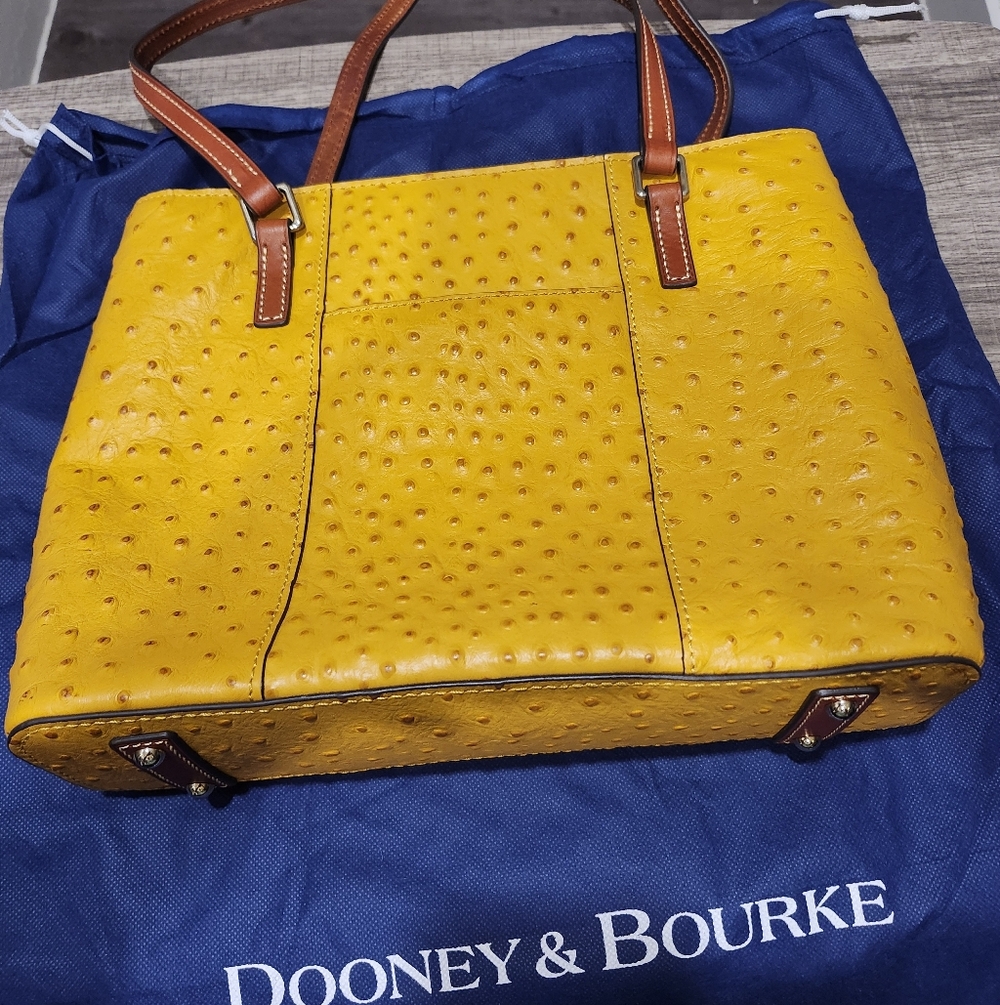 Dooney & Bourke Lexington Tote - Mustard - Picture 3 of 4
